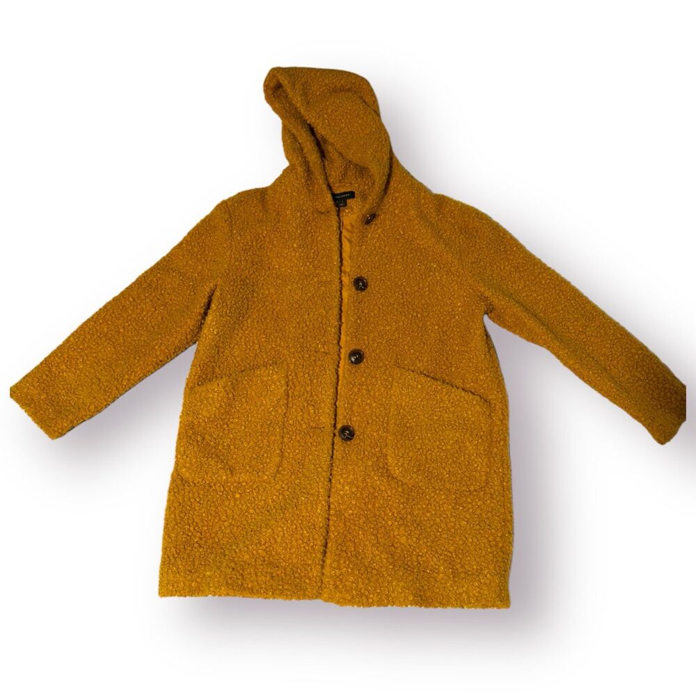 Halogen Hooded Sherpa Coat Winter Oversized Coat Large